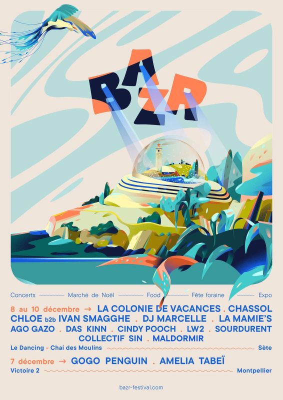 illustration Festival BARR Montpellier : Musique et Culture (42 caractères)